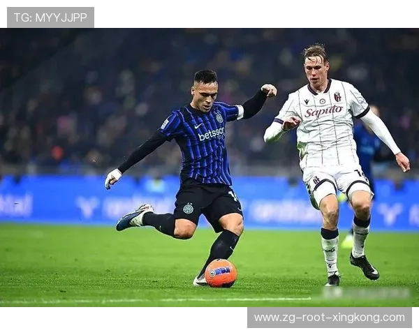 劳塔罗禁区强势扛人抽射，国米主导比赛节奏